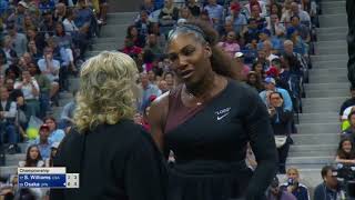 Serena Williams US Open Referee Confrontation [upl. by Beller575]