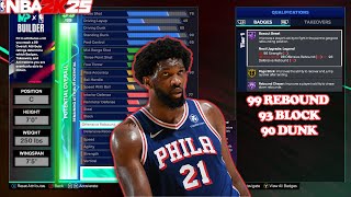 BEST SHOOTING GLASS CLEANER BUILD U NEED TO MAKE ON NBA2K25 [upl. by Gibbie]