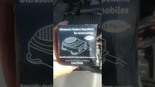 Ultrasonic Rodent Repellent for Automobiles [upl. by Ellevehs]