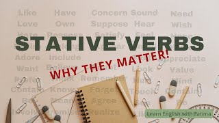 Stative Verbs in English Dont Make This Common Mistake [upl. by Enois]