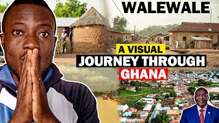 Discover WALEWALE Exploring the Scenic Town and Roads of Northern Ghana [upl. by Ahsoj256]