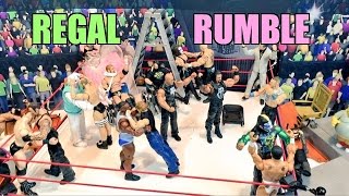 GTS WRESTLING Royal Rumble WWE Mattel Elite Figure Animation PPV Championship Match [upl. by Forbes]