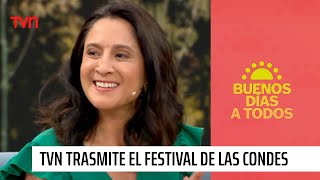 El Festival de Las Condes estará en TVN  Buenos días a todos [upl. by Kalindi785]