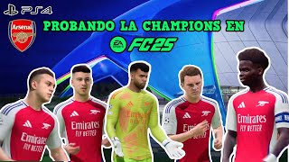 Probando la Champions en EA Sports FC 25 🏆⚽ ¡Increíbles Nuevas Características [upl. by Elman]