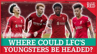 Which Liverpool Youngsters Could be LOANED OUT for the 202223 Season  EXPLAINED [upl. by Tace]