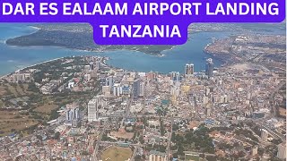 DAR ES SALAAM AIRPORT LANDING  JULIUS NYERERE INTERNATIONAL AIRPORT  TANZANIA  3  BINU [upl. by Orpheus]