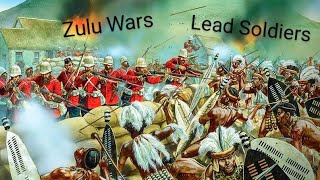 Zulu Wars Lead Toy Soldiers soldiers toys miniatures zulu britisharmy paintedminiatures video [upl. by Meyeroff]