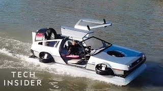 DeLorean Hovercraft Is Perfect For Back To The Future Fans [upl. by Emoraj461]