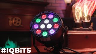 How To Use relatively Inexpensive DJ LED Lights to Light a Set [upl. by Akenn]