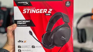 Unboxing  HyperX Cloud Stinger 2 Core 🎧 [upl. by Tocs]