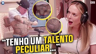 MC DANIEL mostra TALENTO INUSITADO no PodDelas 👀 [upl. by Kinsley]