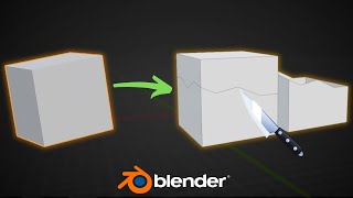 Learn Knife Tool in Blender in 1 Minute [upl. by Stephana819]