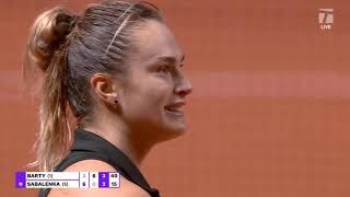 Ashleigh Barty vs Aryna Sabalenka Highlights  STTUTGART 2021 Final [upl. by Atinav]