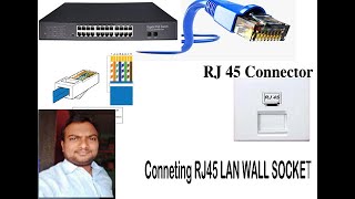 Connect RJ45 LAN Wall Socket CONA Company [upl. by Suiramed294]