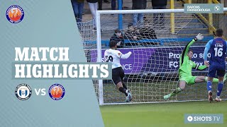 MATCH HIGHLIGHTS FC Halifax Town A [upl. by Sidell904]