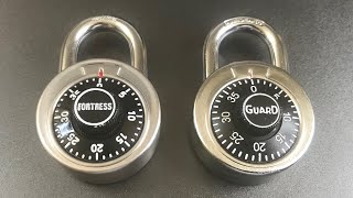 646 Guard Security 1500 Combination Padlock Decoded FAST [upl. by Halbeib]