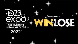 D23 EXPO  Clip From Pixars WIN OR LOSE May Get Release [upl. by Satterlee]