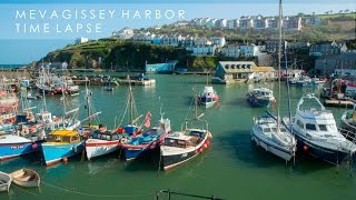 MEVAGISSEY HARBOR TIME LAPSE  CORNWALL UK [upl. by Aifas]