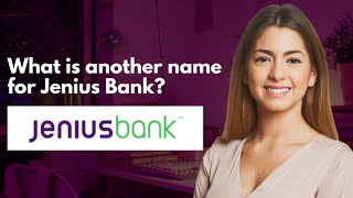 What is another name for Jenius Bank [upl. by Aicilana]