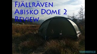 Fjällräven Abisko Dome 2 Review  2016  Vandrefalk [upl. by Nievelt]