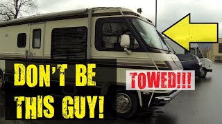 This is why Walmart is banning RV camping EP 2 TOWED AWAY [upl. by Abijah915]