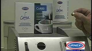 Urnex Cafiza for Household Espresso Machines Demonstration [upl. by Giusto]