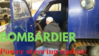 INSTALL POWER STEERING on BOMBARDIER Update [upl. by Siramay62]