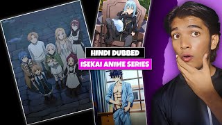 TOP 5 HINDI DUBBED ISEKAI ANIME  5 MUST WATCH ISEKAI HINDI DUBBED ANIME  MUST WATCH [upl. by Candace]