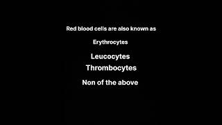 Red blood cells  anatomy and physiology ytshort ytshorts [upl. by Ordnasil]