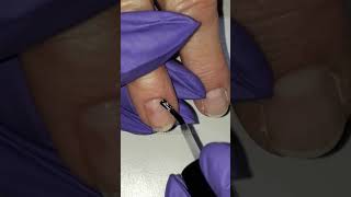 Uñas Minimalistas 🔴 Semipermanente con UR SUGAR 🥰 Short [upl. by Neroc984]