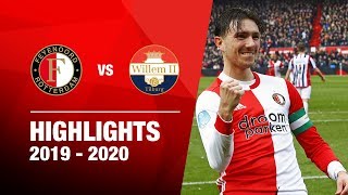 Feyenoord blijft in winning mood  Highlights Feyenoord  Willem II  Eredivisie [upl. by Quigley]