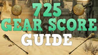 How To Get 725 Gear Score  New World Aeternum [upl. by Fleeta400]