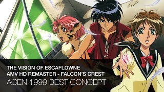 The Vision of Escaflowne  Falcons Crest HD Remastered  Anime Central  1999 Best Concept [upl. by Garrard21]