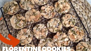 FLORENTINE COOKIES  CRUNCHY CARAMEL ALMOND  TENG TENG SULTAN [upl. by Nylaret]