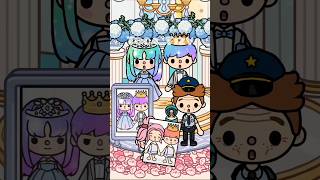 Cheating on the wedding day😰😭😡😩 tocaboca tocalifeworld shorts fyp [upl. by Nytsrik]