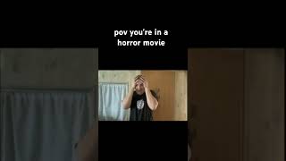 pov youre in a horror movie funny spookymemes memes memes darkmemes scarycomedyghost fypシ゚ [upl. by Gerrald]