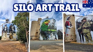 Australias North East Silo Art Trail  Victoria Australia [upl. by Yc]