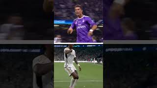 Vinicius Jr hit Cristiano Ronaldos iconic celebration after scoring in the Champions League final 🤩 [upl. by Rehsu582]