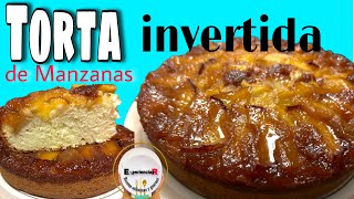 TORTA de Manzanas 🍎 INVERTIDA [upl. by Atteuqahc998]