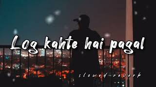 Log kahte hai pagal lofi music new lofi song  lofimusic viral slowedandreverb [upl. by Swihart603]