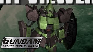 Mobile Suit Gundam Encounters in Space  Galbaldy Alpha ALL MOVES [upl. by Louie71]