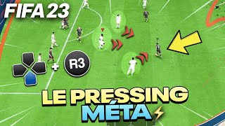 3 PRESSING META à maîtriser en DÉFENSE sur FIFA 23 👊 TUTO [upl. by Ahsienod]