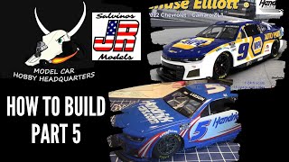 How To Build The New Salvinos JR Models NASCAR Next Gen Camaro Part5 Ep214 [upl. by Tien615]