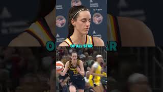 Caitlin Clark on being Angel Reeses teammate on the WNBA AllStar team shorts [upl. by Aicemak]