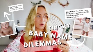 Baby Name Consultancy  YOUR TRICKY BABY NAME DILEMMAS SJ STRUM [upl. by Granny887]