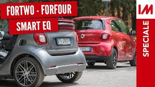 Speciale smart EQ fortwo e forfour  tutti i segreti delle auto elettriche [upl. by Kisor]