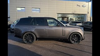 £160000 RANGE ROVER FIRST EDITION 2022 CHARENTE GREY [upl. by Ecnedac]