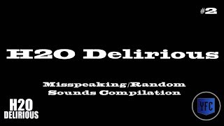 H2O DELIRIOUS Misspeaking and Random Sounds Compilation  Best of H2O Delirious Part 2 [upl. by Hsenid]