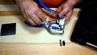 Using the Large Hole Punching Pliers [upl. by Decato]