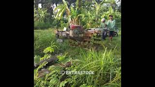 Hand Tractor Power Tiller Traktor ES680 [upl. by Karly563]